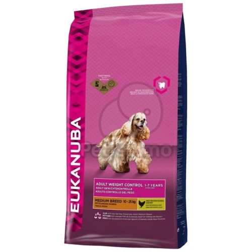 Eukanuba Adult Medium Breed Weight Control  15 kg