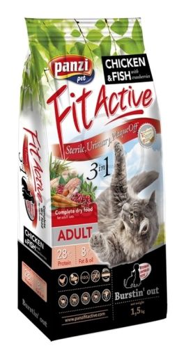 FitActive Cat Adult 3in1  1.5 kg