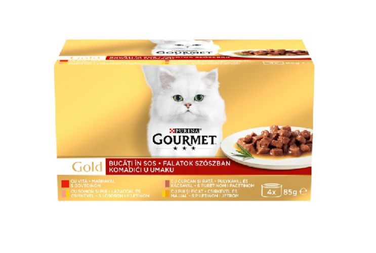 Gourmet Gold Falatok szószban multipack 4 x  85 g