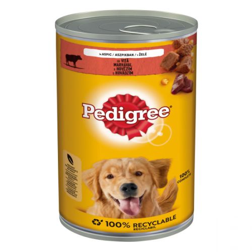 Pedigree konzerves eledel marhahússal  1.2 kg