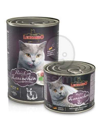 Leonardo Konzerv Nyúlhús  400 g
