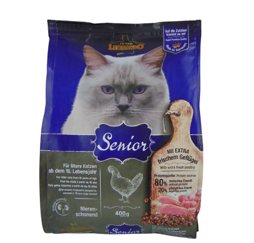 Leonardo Senior Baromfihús  0.4 kg