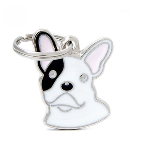 My family biléta - Francia Buldog  Fehér 