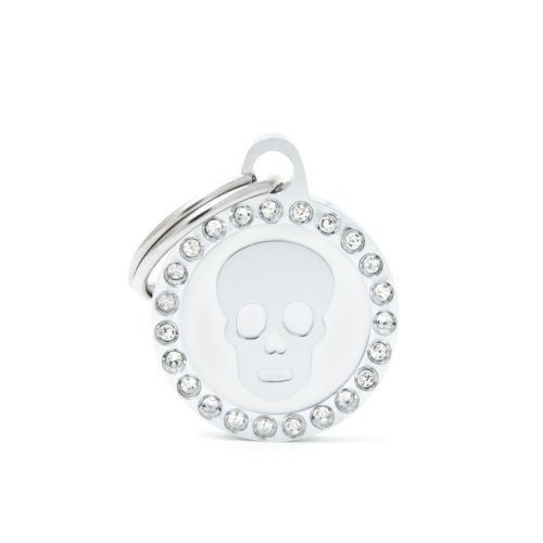 My family biléta - Glam köralakú, koponya  Fehér 