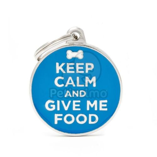 My family biléta - Keep Calm and Give Me Food  1 db