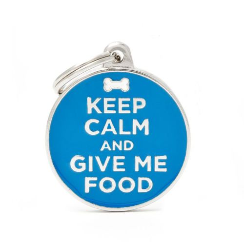 My family biléta - Keep Calm and Give Me Food  1 db