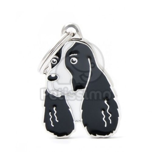 My family biléta - Springer Spániel  Fekete/ Fehér 