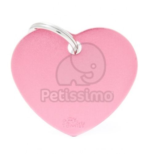 My family biléta - Világos rózsaszín Szív  L 