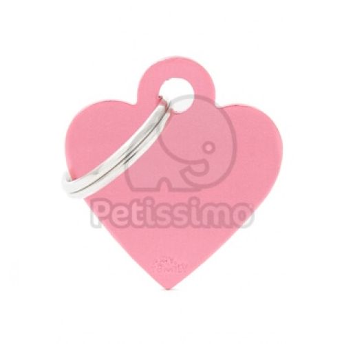 My family biléta - Világos rózsaszín Szív  S 