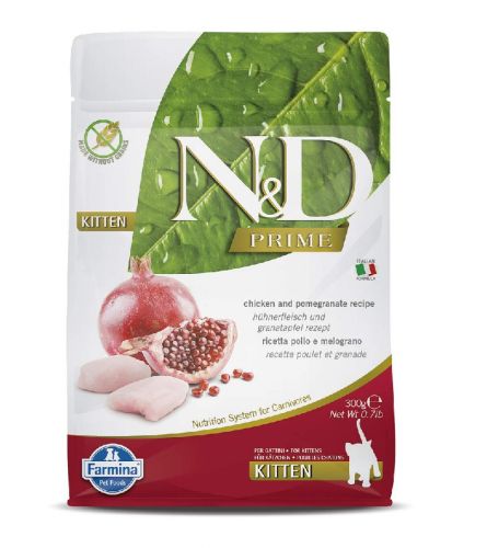 N&D Prime Cat Kitten Chicken & Pomegranate  0.3 kg