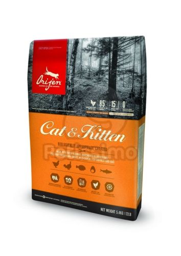 Orijen Cat and Kitten - szárazeledel macskáknak  0.34 kg