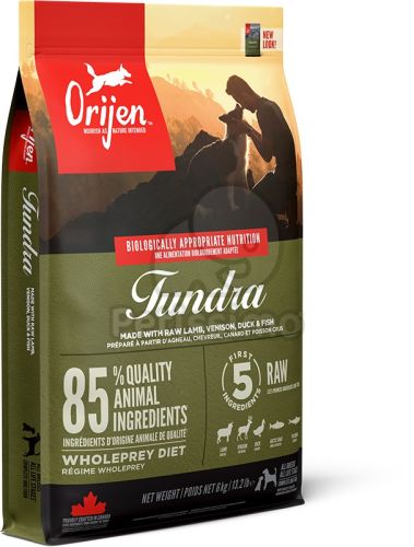 Orijen Tundra - szárazeledel kutyáknak  2 kg