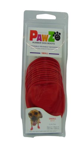 Pawz - Bio kutyacipő  12 db - S (piros) < 3.35 cm