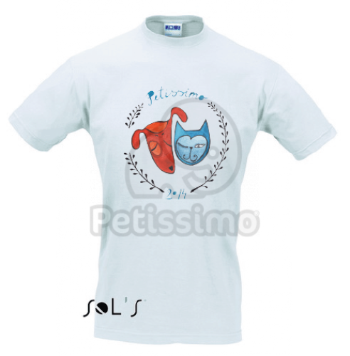 Petissimo "Original" férfi póló - fehér  L 