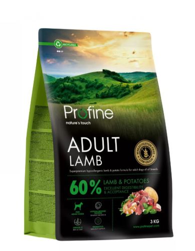 Profine Adult Lamb (hipoallergén táp)  3 kg