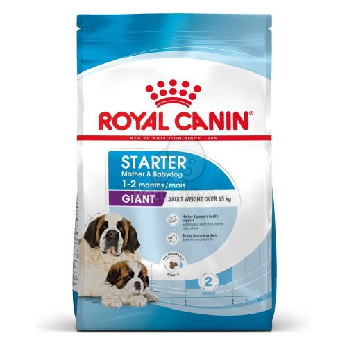 Royal Canin Giant Starter Mother & Babydog - óriás testű kölyök és vemhes kutya száraz táp  15 kg