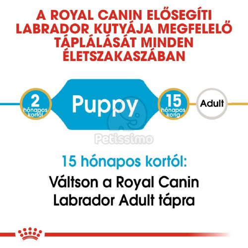 Royal Canin Labrador Retriever Puppy - Labrador Retriever kölyök kutya száraz táp  3 kg