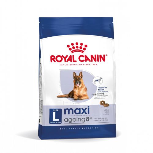 Royal Canin Maxi Ageing 8+ - nagytestű idős kutya száraz táp  15 kg
