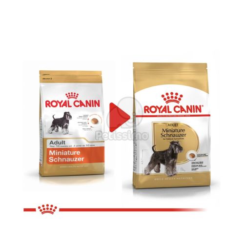 Royal Canin Miniature Schnauzer Adult - Törpe schnauzer felnőtt kutya száraz táp  3 kg