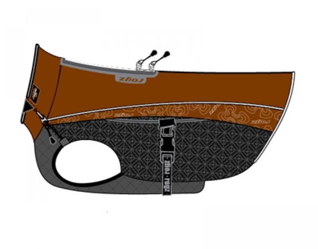 Rogz Sportskin sportkabát - barna  44 