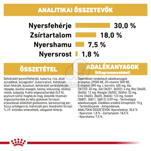 Royal Canin Boxer Puppy - Boxer kölyök kutya száraz táp  3 kg