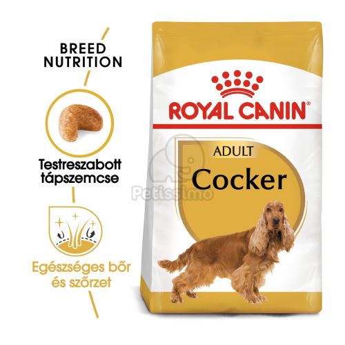 Royal Canin Cocker Adult - Cocker Spániel felnőtt kutya száraz táp  3 kg