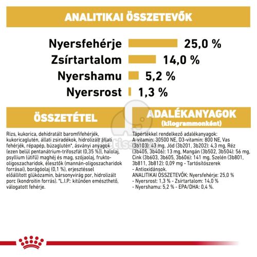 Royal Canin Cocker Adult - Cocker Spániel felnőtt kutya száraz táp  3 kg