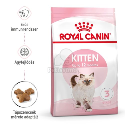 Royal Canin Kitten - kölyök macska száraz táp  4 kg