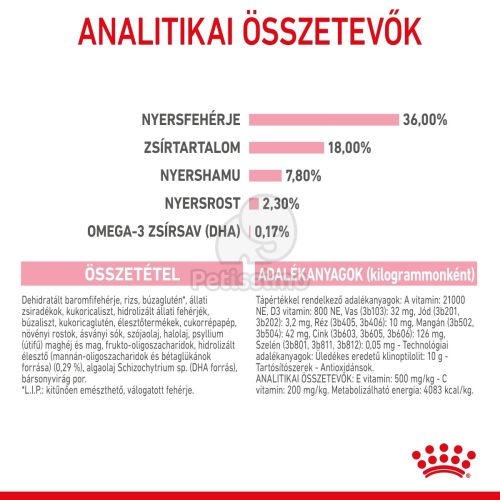 Royal Canin Kitten - kölyök macska száraz táp  400 g