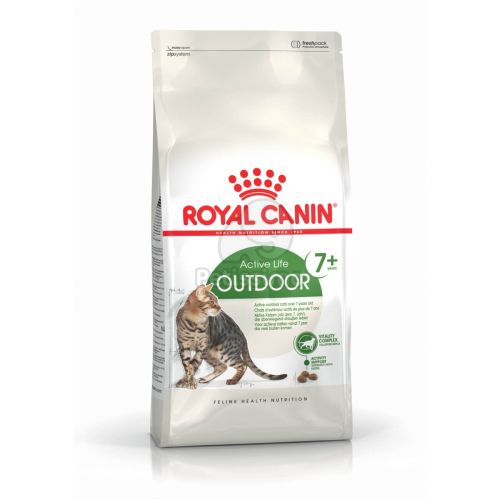 Royal Canin Outdoor 7+ - szabadba gyakran kijáró, aktív idősödő macska száraztáp  2 kg