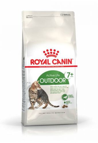 Royal Canin Outdoor 7+ - szabadba gyakran kijáró, aktív idősödő macska száraztáp  2 kg