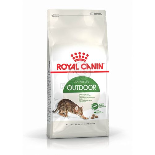Royal Canin Outdoor - szabadba gyakran kijáró, aktív felnőtt macska száraz táp  10 kg