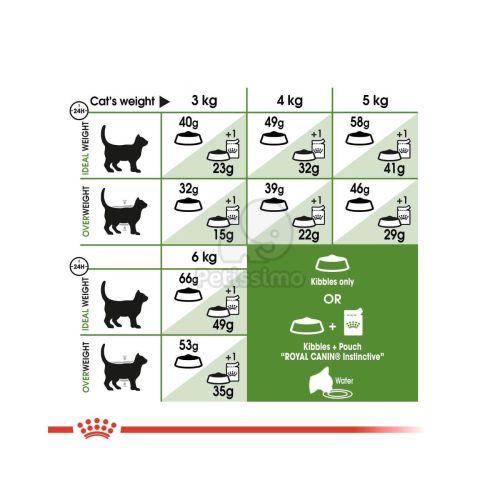 Royal Canin Outdoor - szabadba gyakran kijáró, aktív felnőtt macska száraz táp  400 g