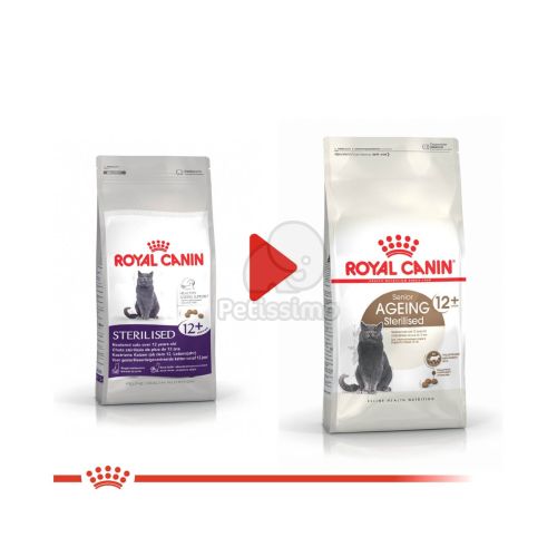 Royal Canin Ageing Sterilised 12+ - ivartalanított idős macska száraz táp  400 g