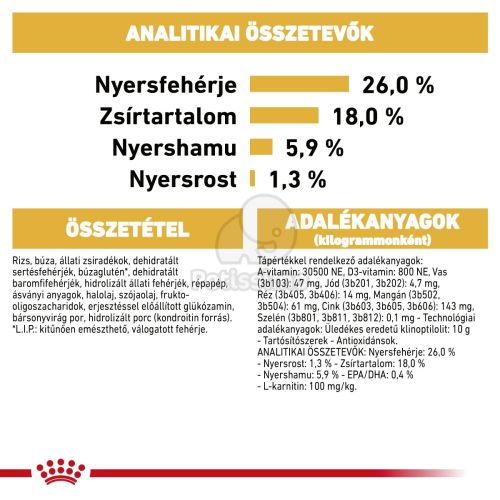 Royal Canin French Bulldog Adult - Francia Bulldog felnőtt kutya száraz táp  3 kg