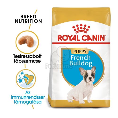 Royal Canin French Bulldog Puppy - Francia Bulldog kölyök kutya száraz táp  1 kg