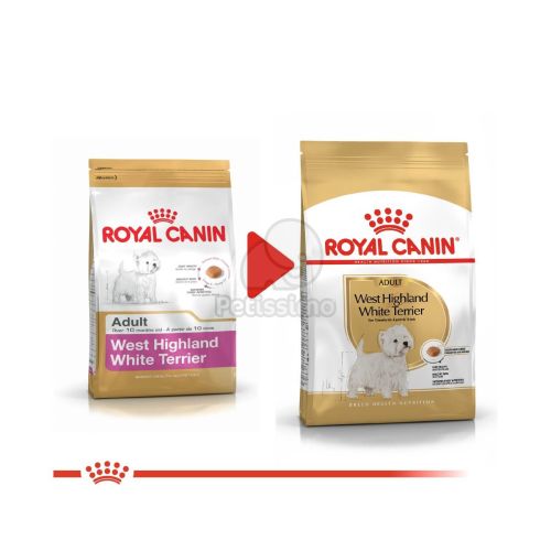 Royal Canin West Highlander White Terrier Adult - West Highlander White Terrier felnőtt kutya száraz táp  3 kg