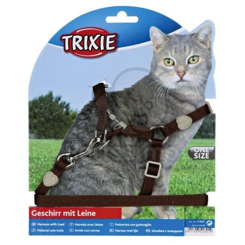 Trixie Cat hám és póráz szett macskáknak  1 db