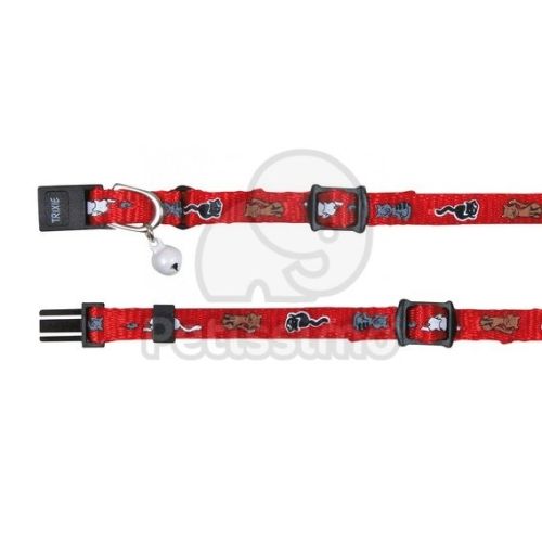 Trixie egér mintás nyakörv kölyök és kistestű macskáknak  1 db