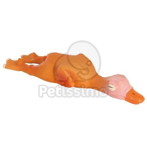 Trixie latex sípolós kacsa  14 cm