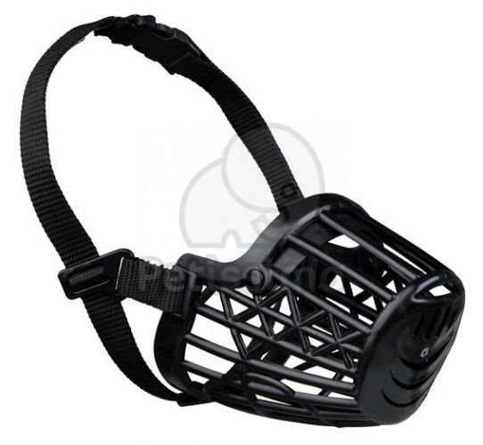 Trixie műanyag szájkosár  M - 22 cm