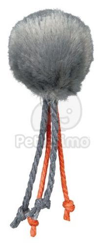 Trixie plüss labda csengővel  4 cm