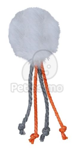 Trixie plüss labda csengővel  4 cm