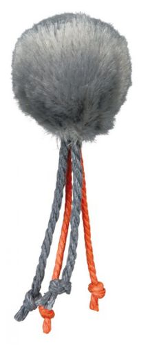 Trixie plüss labda csengővel  4 cm