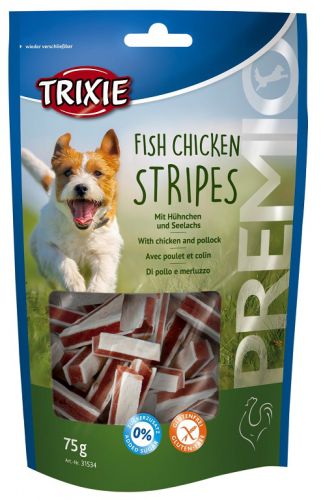 Trixie Premio Fish Chicken Stripes Light  75 g