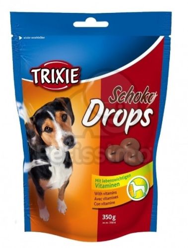 Trixie Schoko Drops - csokoládé bonbon  75 g