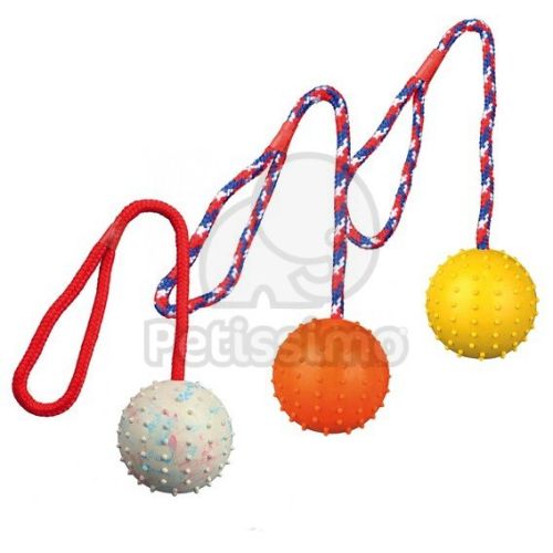 Trixie zsinóros labda  6x30 cm