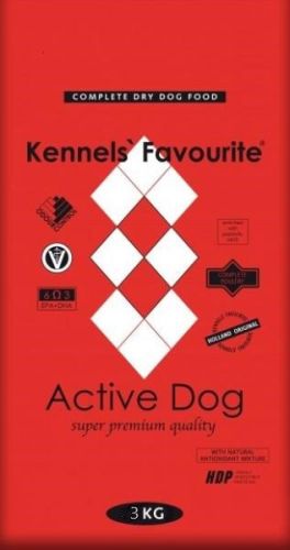 Kennels' Favourite Active Dog  3 kg