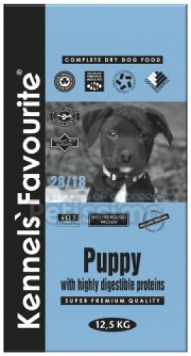 Kennels' Favourite Puppy & Junior Chicken and Rice  4 kg