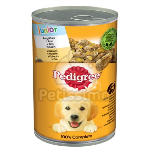 Pedigree Junior konzerves eledel csirkehússal  400 g